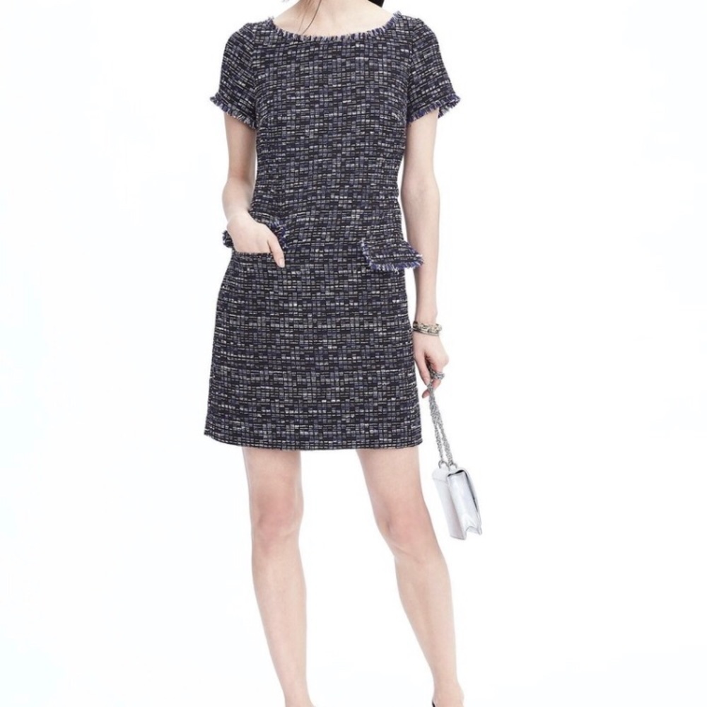 Banana Republic Tweed Shift dress